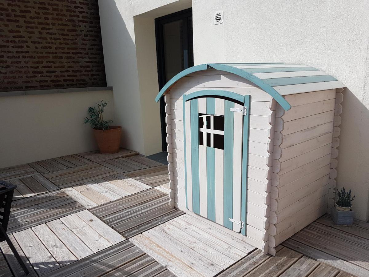 Les Fruits De Mer, Terrasse Sud, Parking Gratuit, Calme Et Tout A Pied Berck Zewnętrze zdjęcie