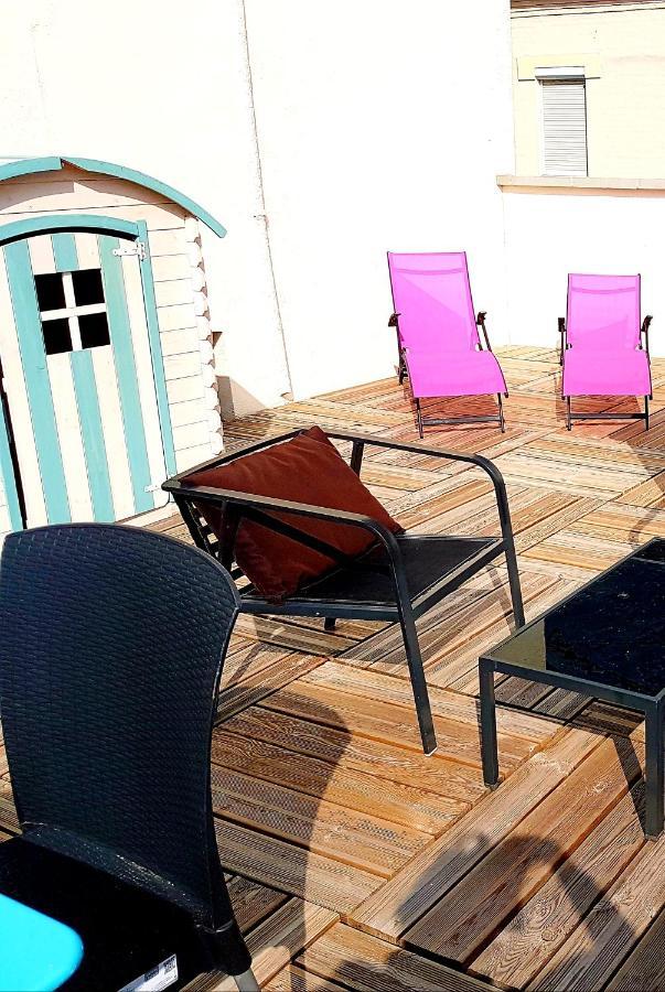 Les Fruits De Mer, Terrasse Sud, Parking Gratuit, Calme Et Tout A Pied Berck Zewnętrze zdjęcie